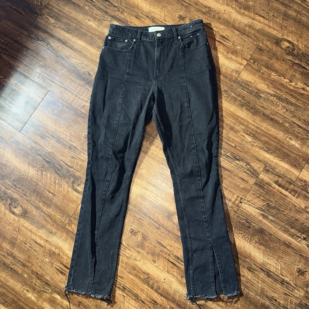 Abercrombie & Fitch The Skinny High Rise Curve Love Black Jeans Women's Size 6 - Picture 3 of 9